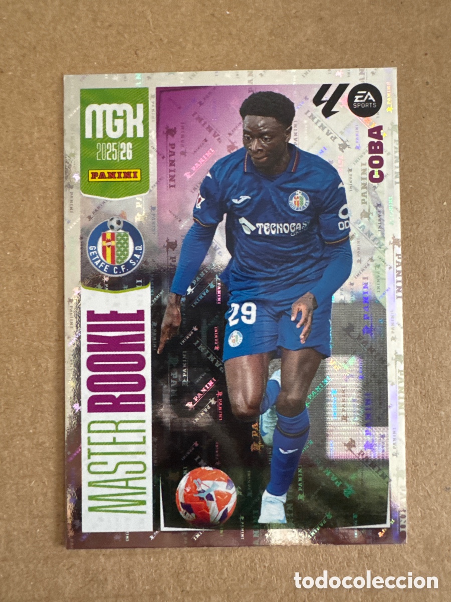 Fu&szlig;ball-Sticker: # 408 Coba Getafe Master Rookie Megacracks 25 26 2025 2026 MGK