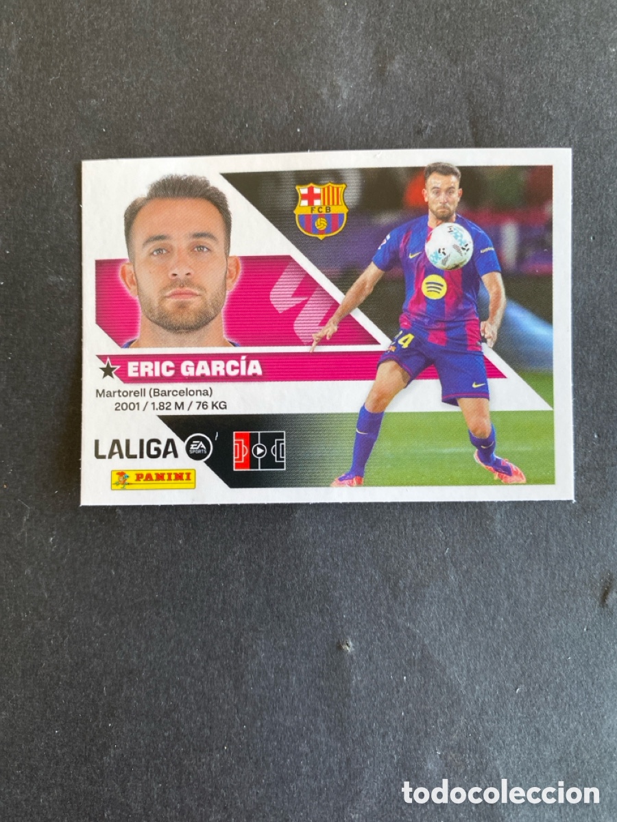 Football Stickers: Cromo liga 26/27 FC Barcelona N* 11