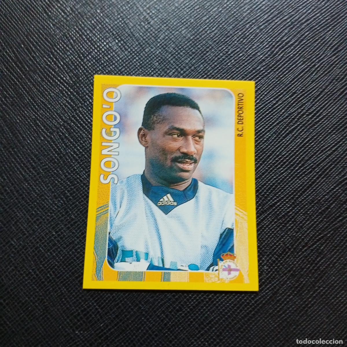 Football Stickers: 159 SONGOO DEPORTIVO PANINI SUPER CAMPEONATO 1998 1999 FUTBOL 98 99 - SIN PEGAR - A216 PG73