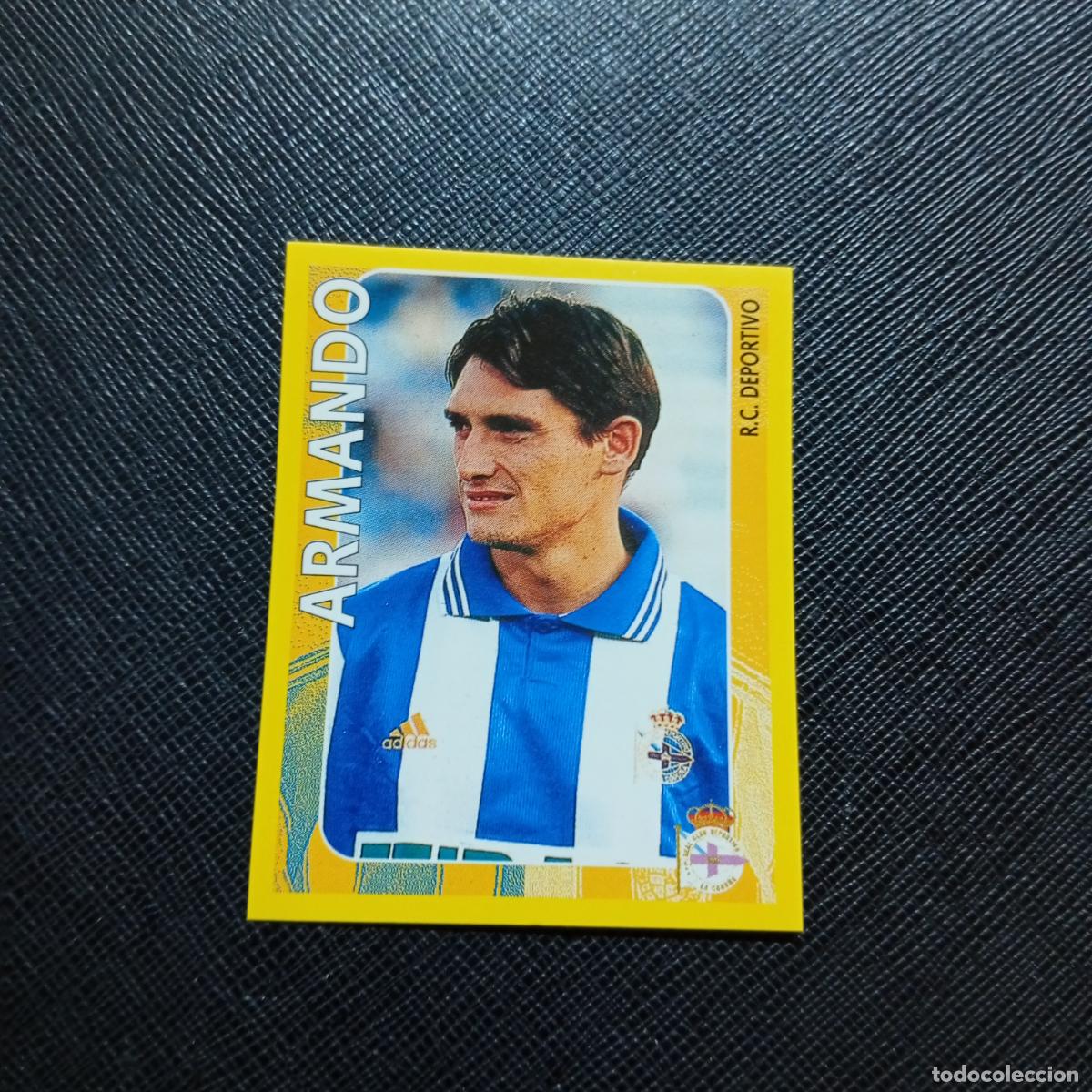 Cromos de f&uacute;tbol: 160 ARMANDO DEPORTIVO PANINI SUPER CAMPEONATO 1998 1999 FUTBOL 98 99 - SIN PEGAR - A216 PG73