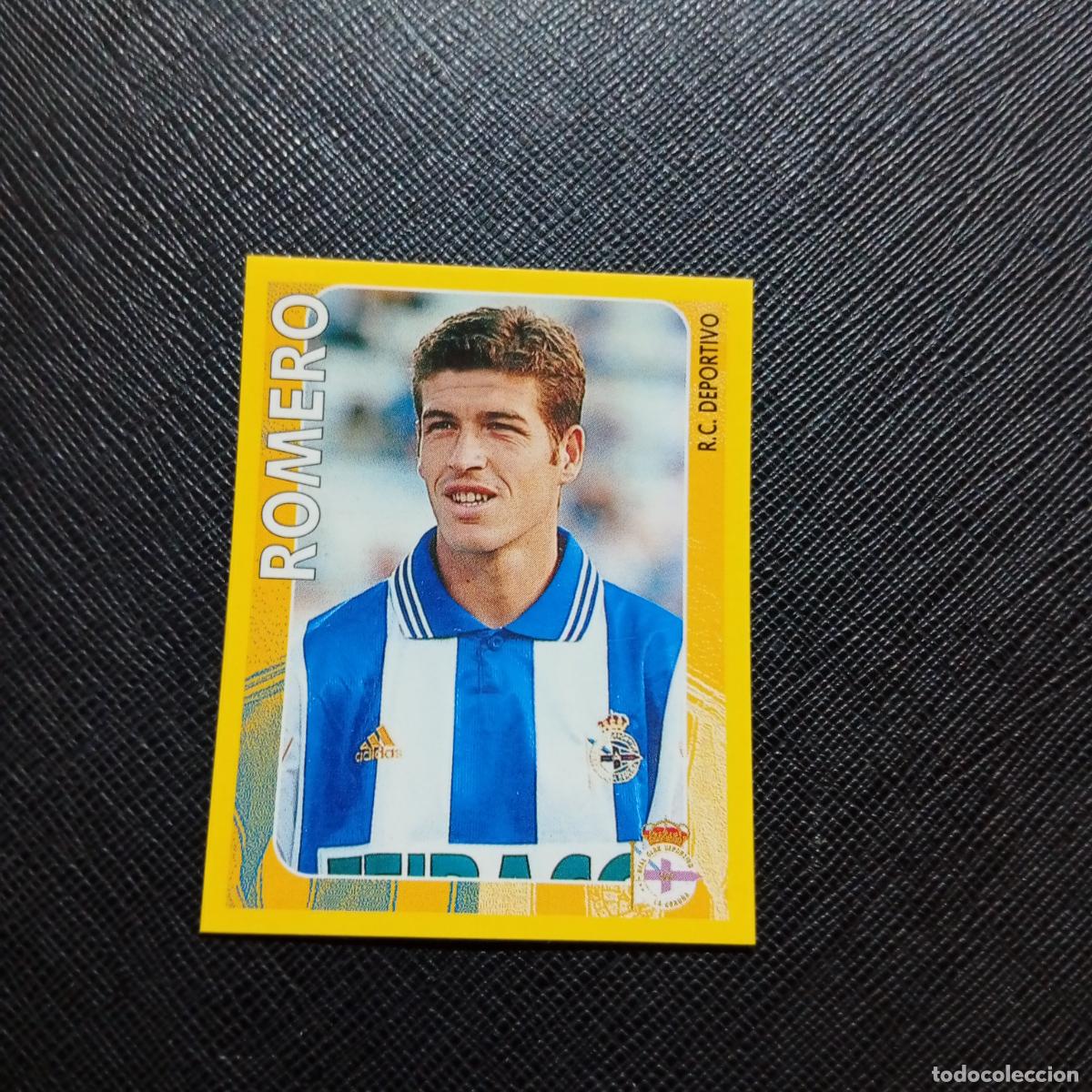 Cromos de f&uacute;tbol: 164 ROMERO DEPORTIVO PANINI SUPER CAMPEONATO 1998 1999 FUTBOL 98 99 - SIN PEGAR - A216 PG73