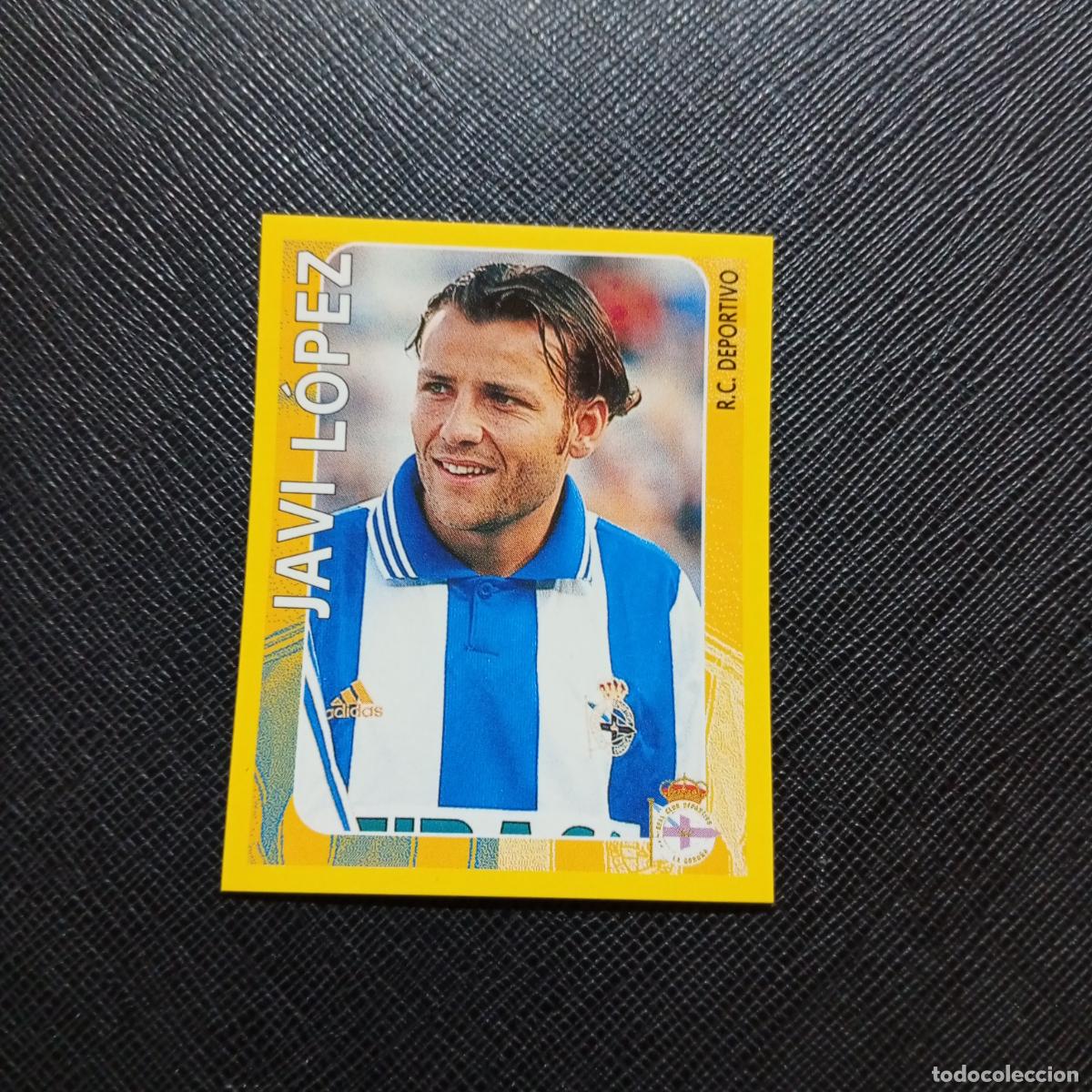 Cromos de f&uacute;tbol: 165 JAVI LOPEZ DEPORTIVO PANINI SUPER CAMPEONATO 1998 1999 FUTBOL 98 99 - SIN PEGAR - A216 PG73