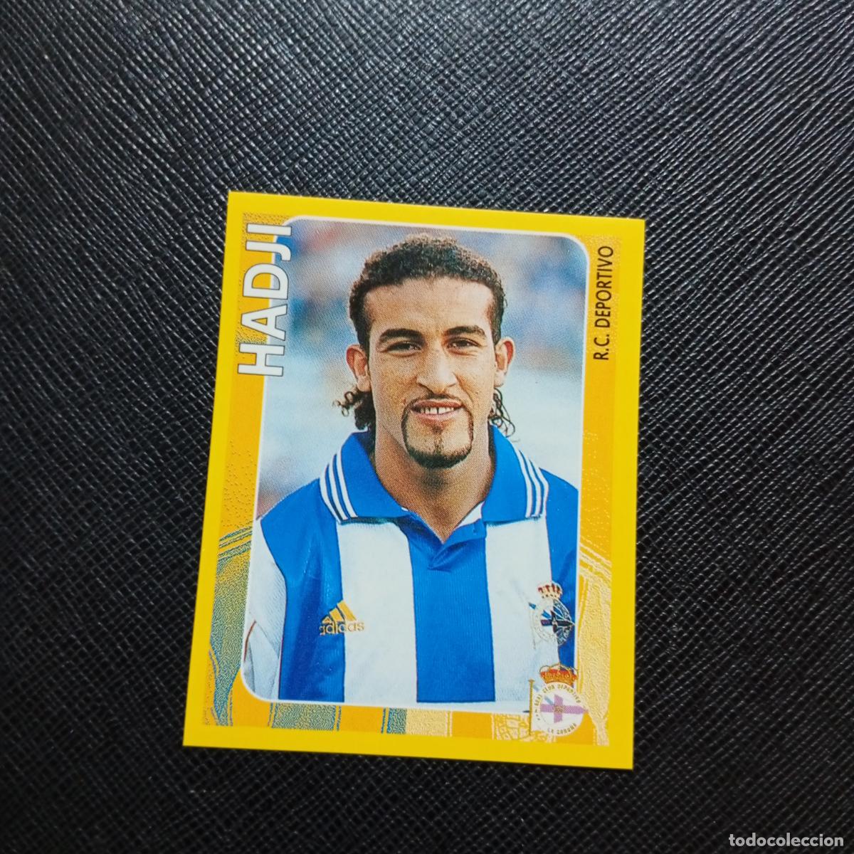 Cromos de f&uacute;tbol: 172 HADJI DEPORTIVO PANINI SUPER CAMPEONATO 1998 1999 FUTBOL 98 99 - SIN PEGAR - A216 PG82