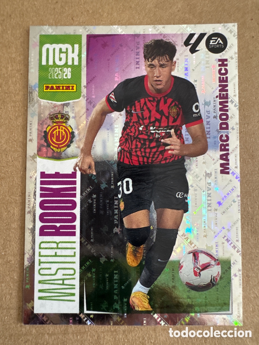 Cromos de f&uacute;tbol: # 416 Marc Domenech Mallorca Master Rookie Megacracks 25 26 2025 2026 MGK