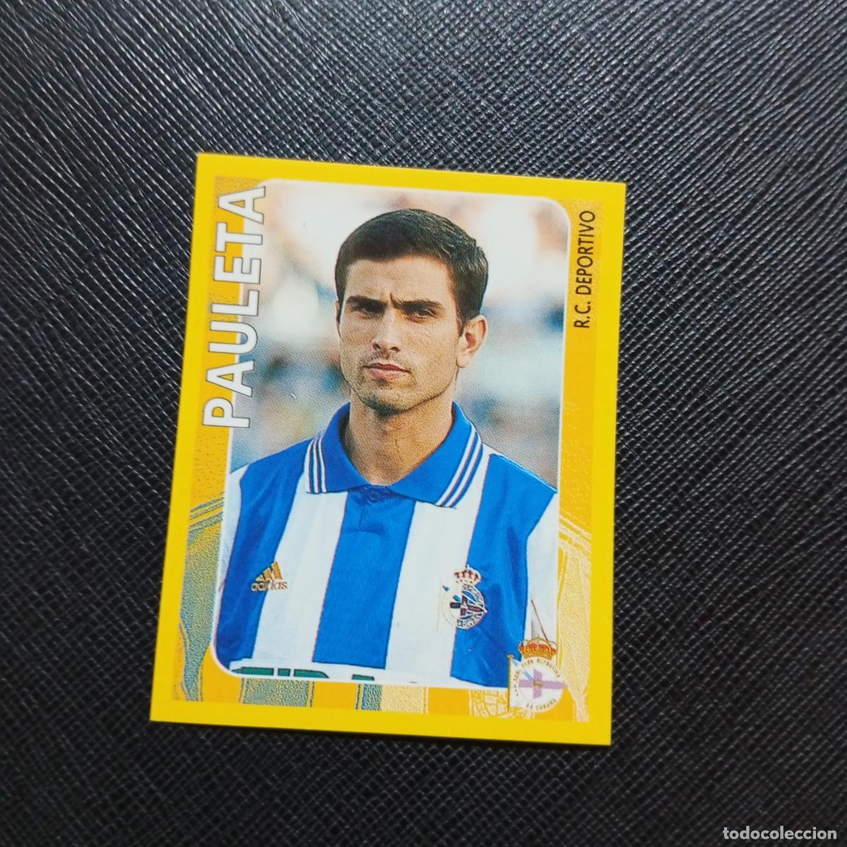 Cromos de f&uacute;tbol: 174 PAULETA DEPORTIVO PANINI SUPER CAMPEONATO 1998 1999 FUTBOL 98 99 - SIN PEGAR - A216 PG82