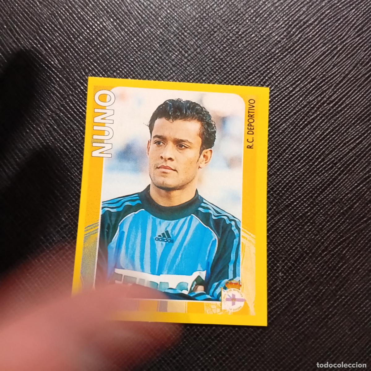Cromos de f&uacute;tbol: 176 NUNO DEPORTIVO PANINI SUPER CAMPEONATO 1998 1999 FUTBOL 98 99 - SIN PEGAR - A216 PG82