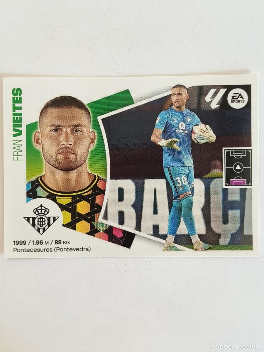 Cromos de f&uacute;tbol: #4 VIETES (REAL BETIS) LIGA 24/25 ESTE