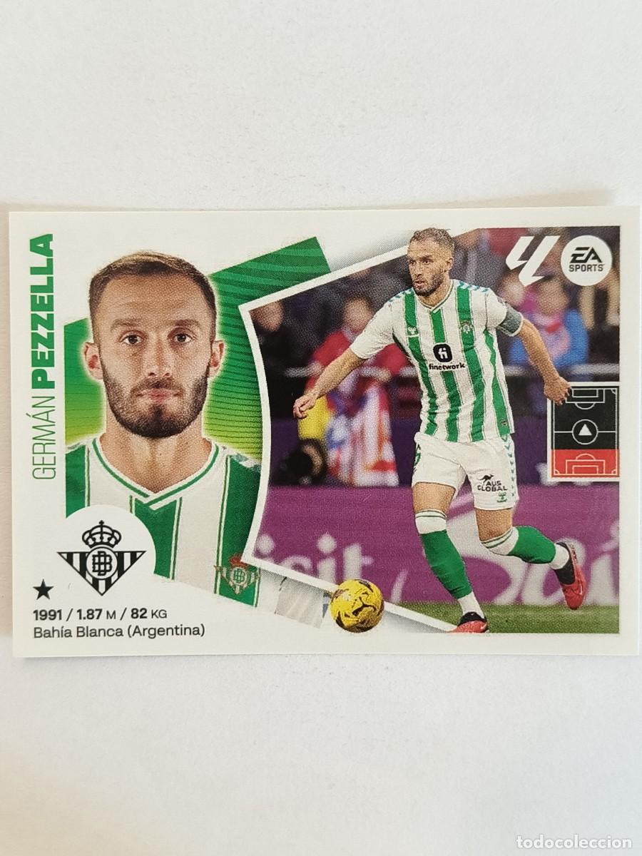 Cromos de f&uacute;tbol: #8 PEZZELLA (REAL BETIS) LIGA 24/25 ESTE