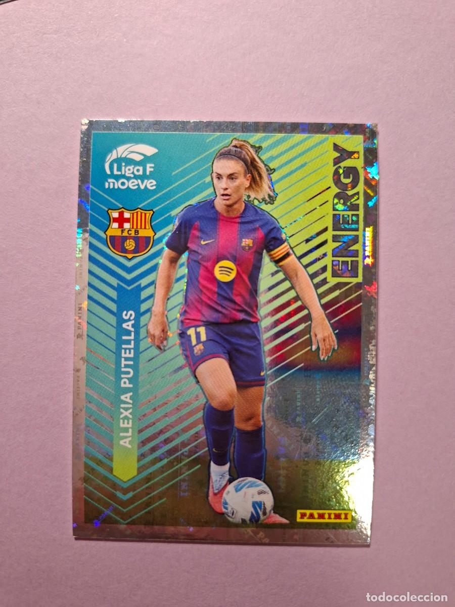 Cromos de f&uacute;tbol: 330 ALEXIA PUTELLAS BARCELONA BAR&Ccedil;A ENERGY LIGA MOEVE FEMENINA F ESTE 2025 2026 25 26