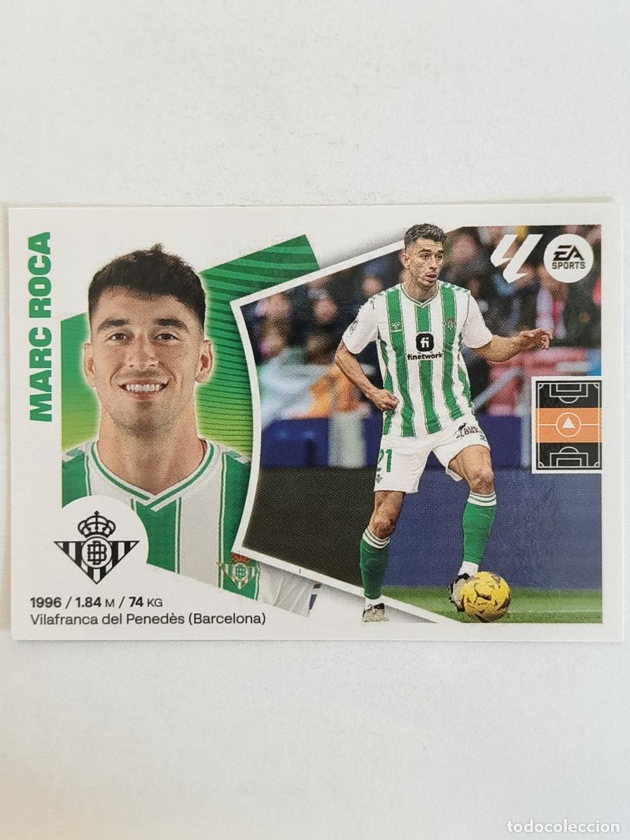 Cromos de f&uacute;tbol: #11 MARC ROCA (REAL BETIS) LIGA 24/25 ESTE