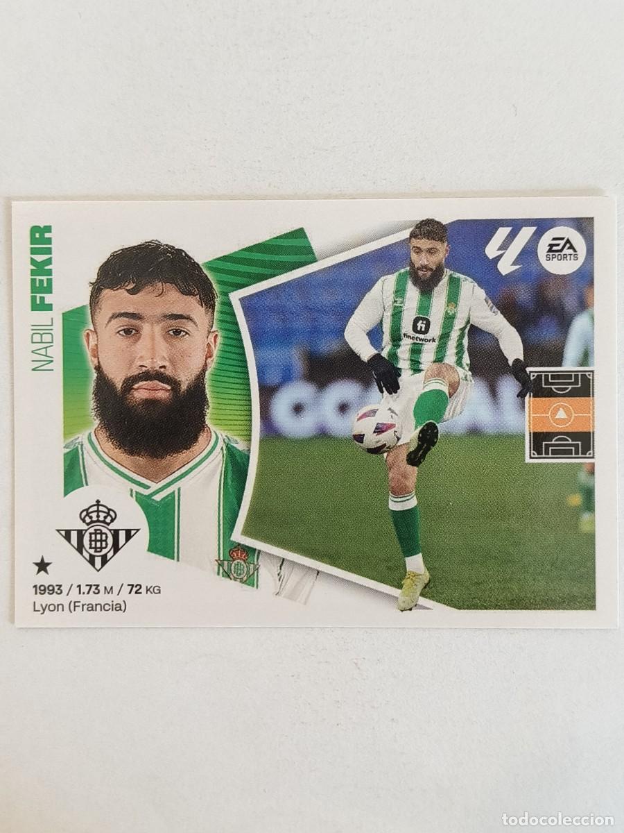 Cromos de f&uacute;tbol: #14A FEKIR (REAL BETIS) LIGA 24/25 ESTE