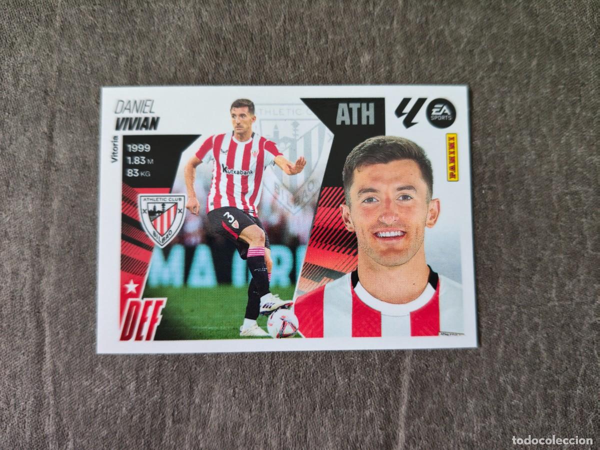 Cromos de f&uacute;tbol: Cromo 6 DANIEL VIVIAN ATHLETIC CLUB. Colecci&oacute;n LALIGA F&uacute;tbol 2025-2026 PANINI Nuevo