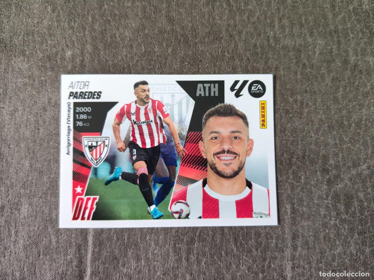 Cromos de f&uacute;tbol: Cromo 7 AITOR PAREDES ATHLETIC CLUB. Colecci&oacute;n LALIGA F&uacute;tbol 2025-2026 PANINI Nuevo