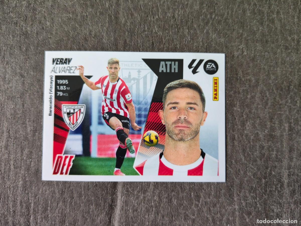 Cromos de f&uacute;tbol: Cromo 8 YERAY &Aacute;LVAREZ ATHLETIC CLUB. Colecci&oacute;n LALIGA F&uacute;tbol 2025-2026 PANINI Nuevo