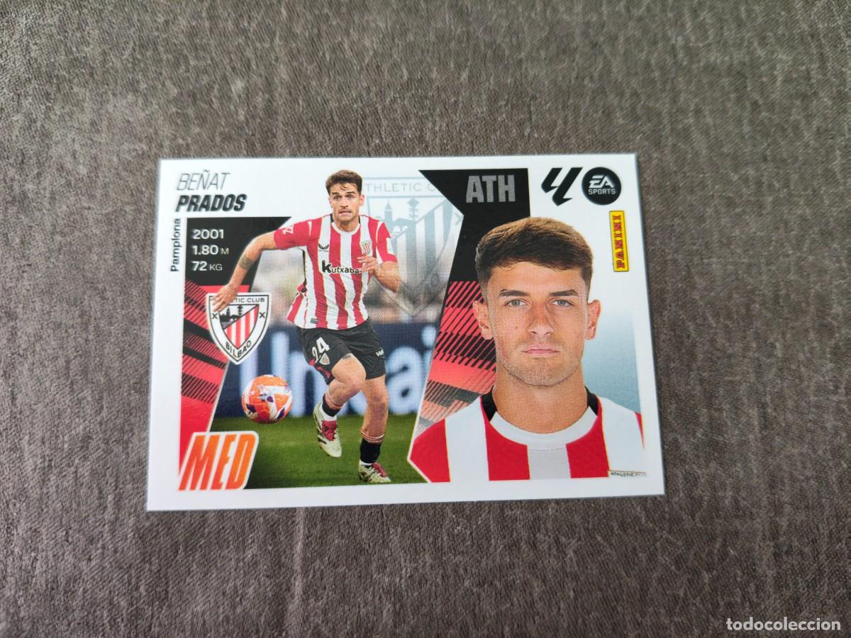 Cromos de f&uacute;tbol: Cromo 12 BE&Ntilde;AT PRADOS ATHLETIC CLUB. Colecci&oacute;n LALIGA F&uacute;tbol 2025-2026 PANINI Nuevo