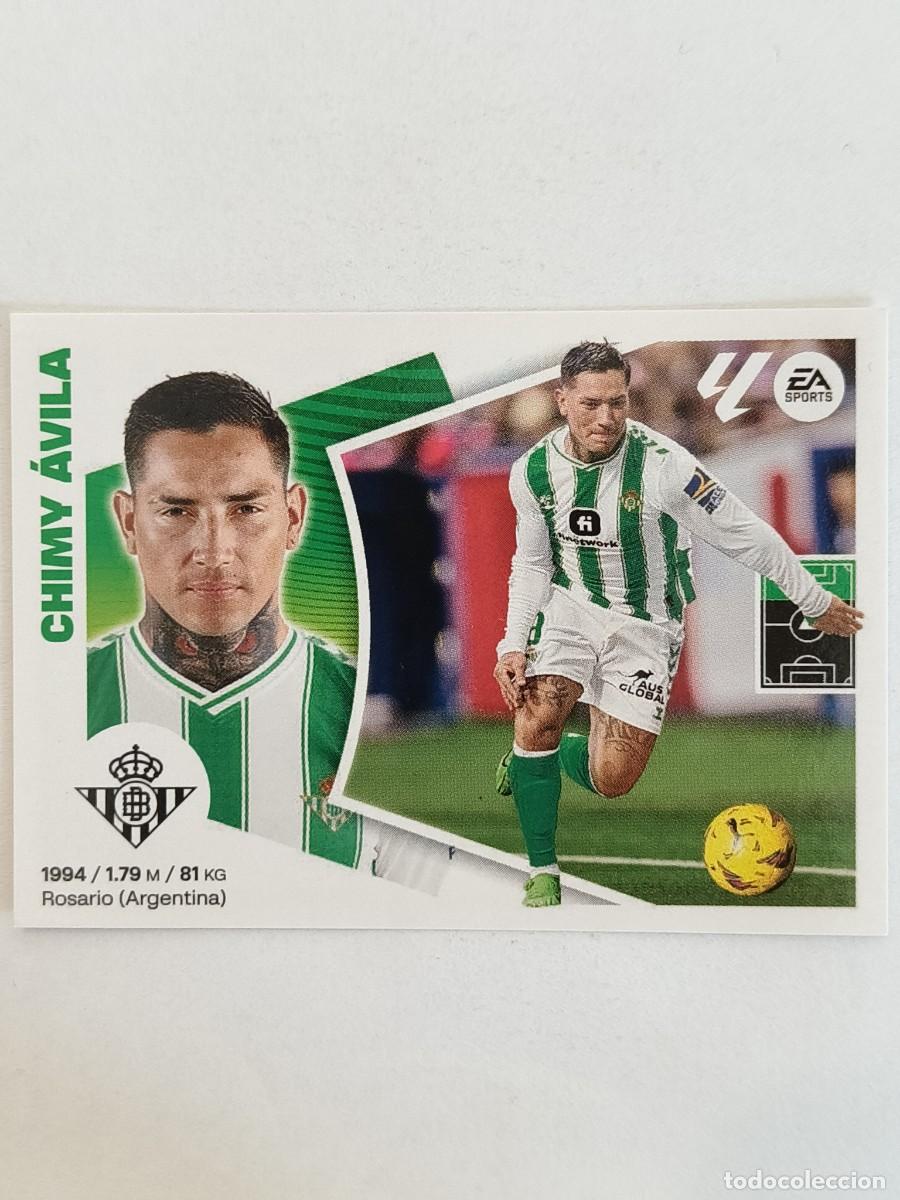Cromos de f&uacute;tbol: #19 CHIMY AVILA (REAL BETIS) LIGA 24/25 ESTE