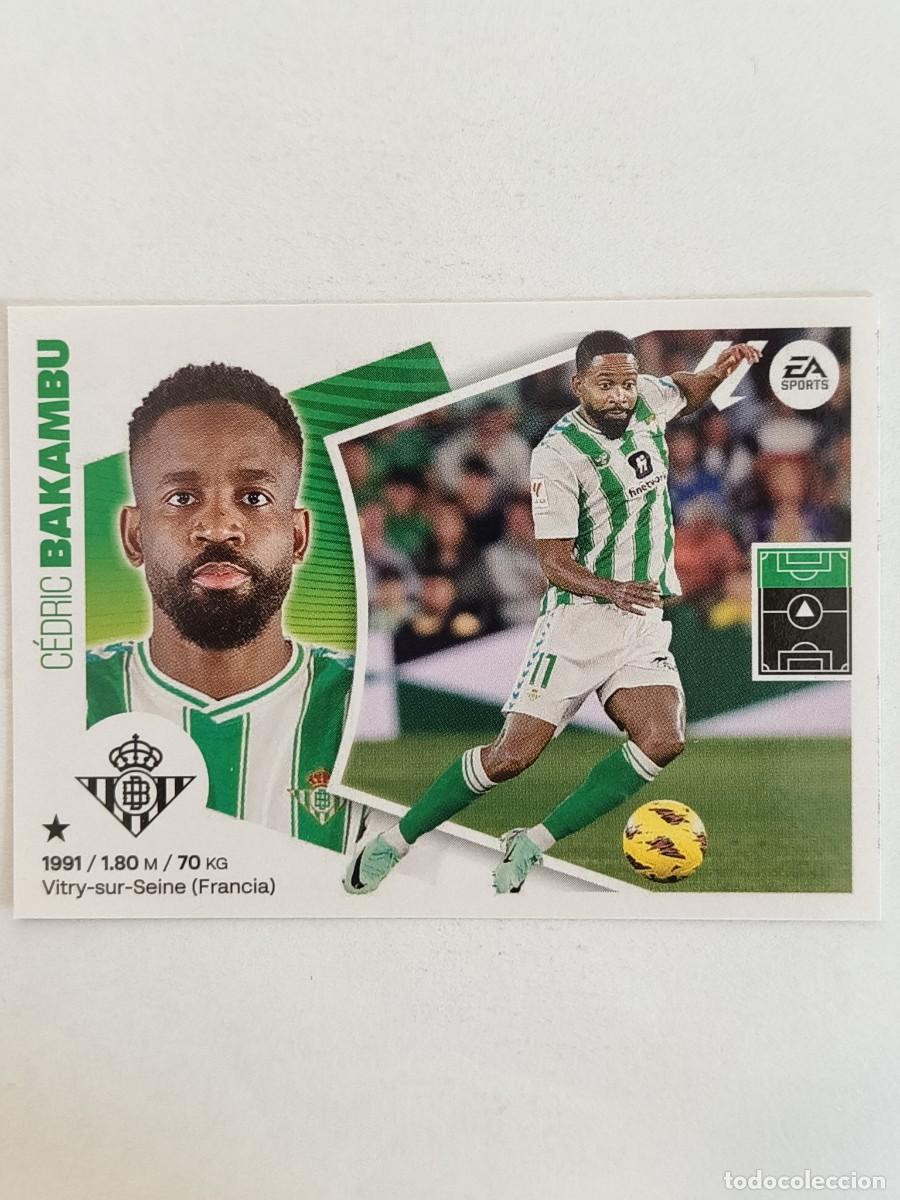Cromos de f&uacute;tbol: #20 BAKAMBU (REAL BETIS) LIGA 24/25 ESTE