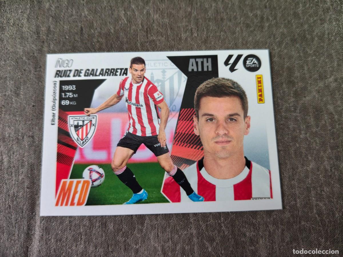 Cromos de f&uacute;tbol: Cromo 13 I&Ntilde;IGO RUIZ DE GALARRETA ATHLETIC CLUB. Colecci&oacute;n LALIGA F&uacute;tbol 2025-2026 PANINI Nuevo