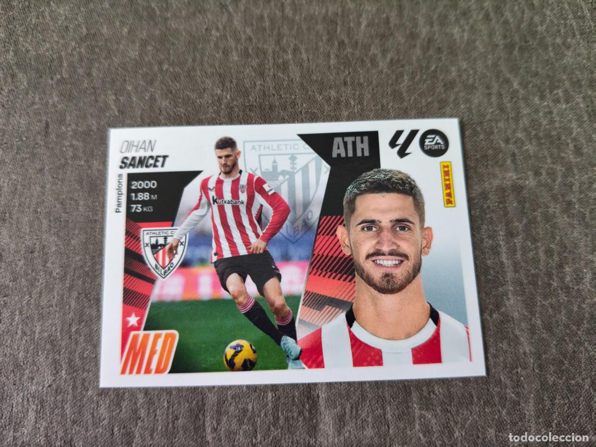 Cromos de f&uacute;tbol: Cromo 15 OIHAN SANCET ATHLETIC CLUB. Colecci&oacute;n LALIGA F&uacute;tbol 2025-2026 PANINI Nuevo