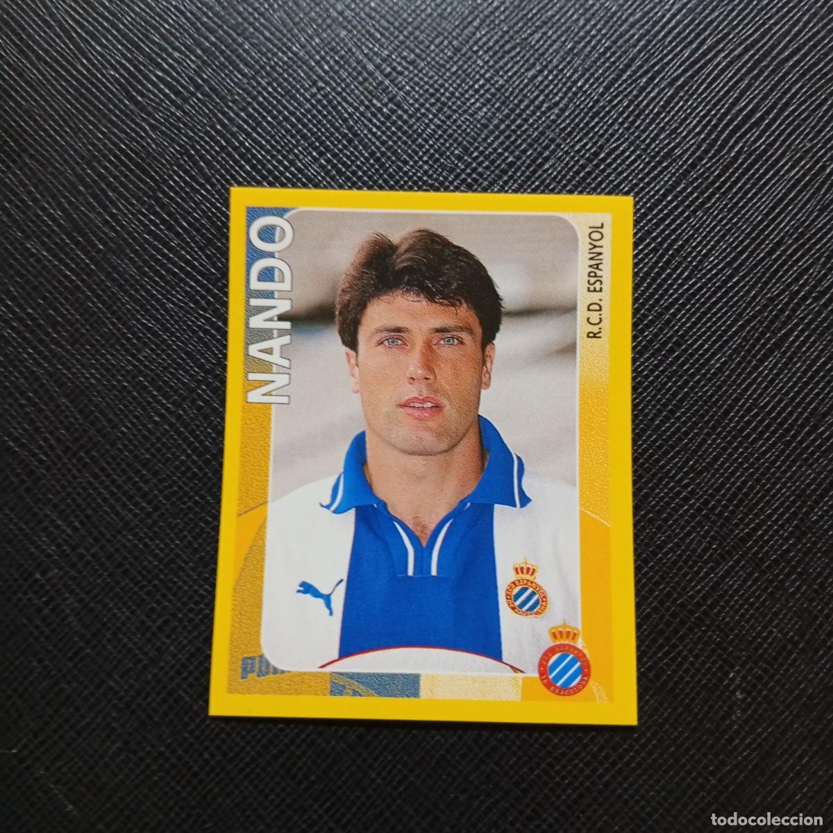 Cromos de f&uacute;tbol: 186 NANDO ESPA&Ntilde;OL PANINI SUPER CAMPEONATO 1998 1999 FUTBOL 98 99 - SIN PEGAR - A216 PG82