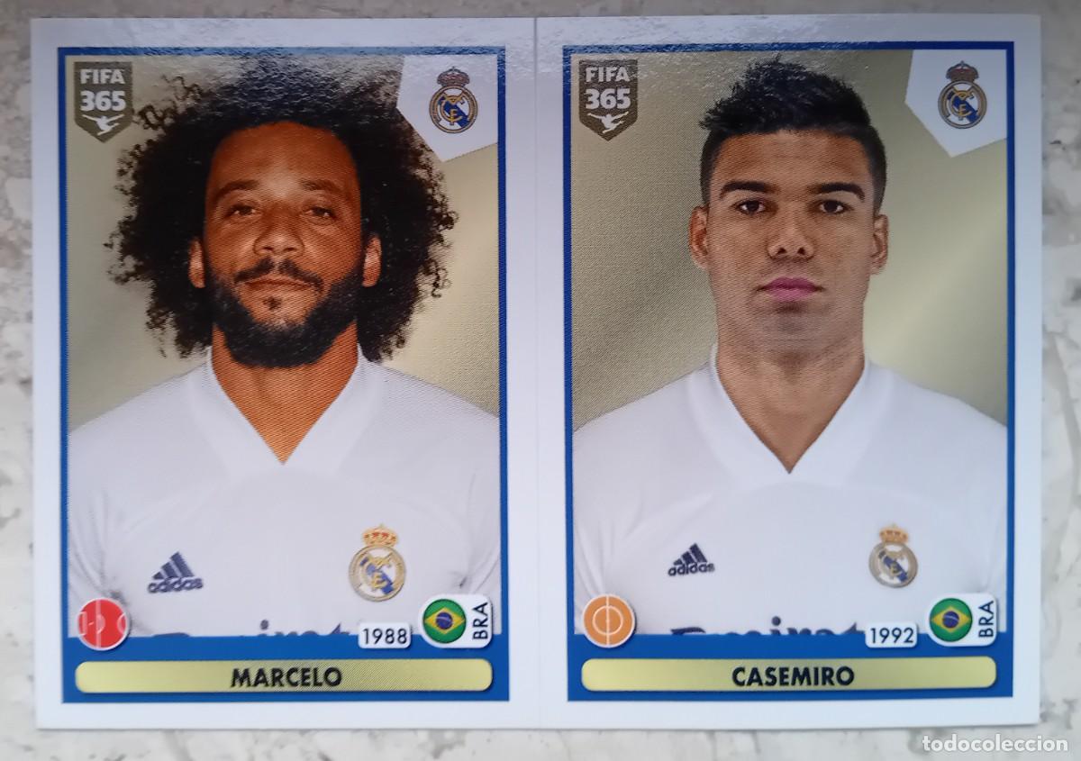 Cromos de f&uacute;tbol: Figurina Panini 2020-21 Cromo Fifa 365 2021 Marcelo Casemiro Real Madrid n 124