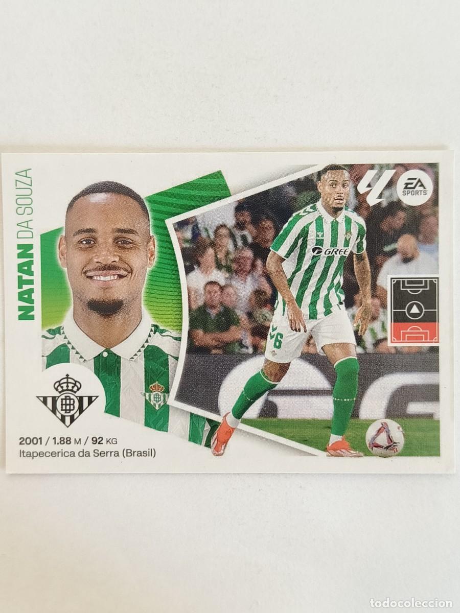Cromos de f&uacute;tbol: #8BIS NATAN COLOCA (REAL BETIS) LIGA 24/25 ESTE