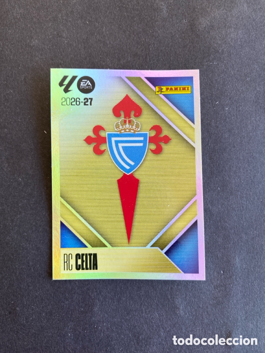 Cromos de f&uacute;tbol: Cromo liga 26/27 RC Celta N* 1