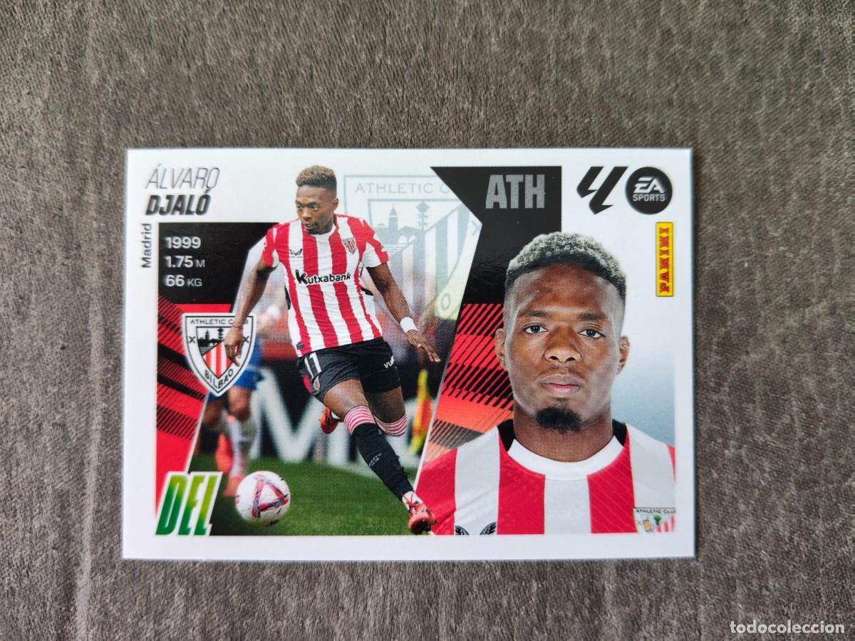 Cromos de f&uacute;tbol: Cromo 17B &Aacute;LVARO DJALO ATHLETIC CLUB. Colecci&oacute;n LALIGA F&uacute;tbol 2025-2026 PANINI Nuevo