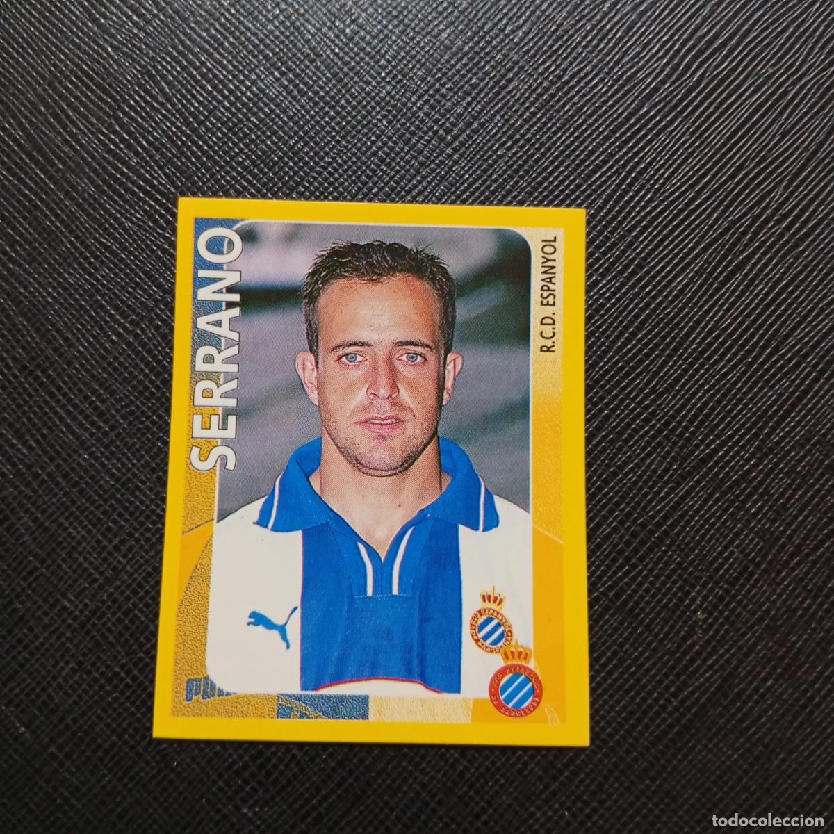 Cromos de f&uacute;tbol: 198 SERRANO ESPA&Ntilde;OL PANINI SUPER CAMPEONATO 1998 1999 FUTBOL 98 99 - SIN PEGAR - A216 PG91