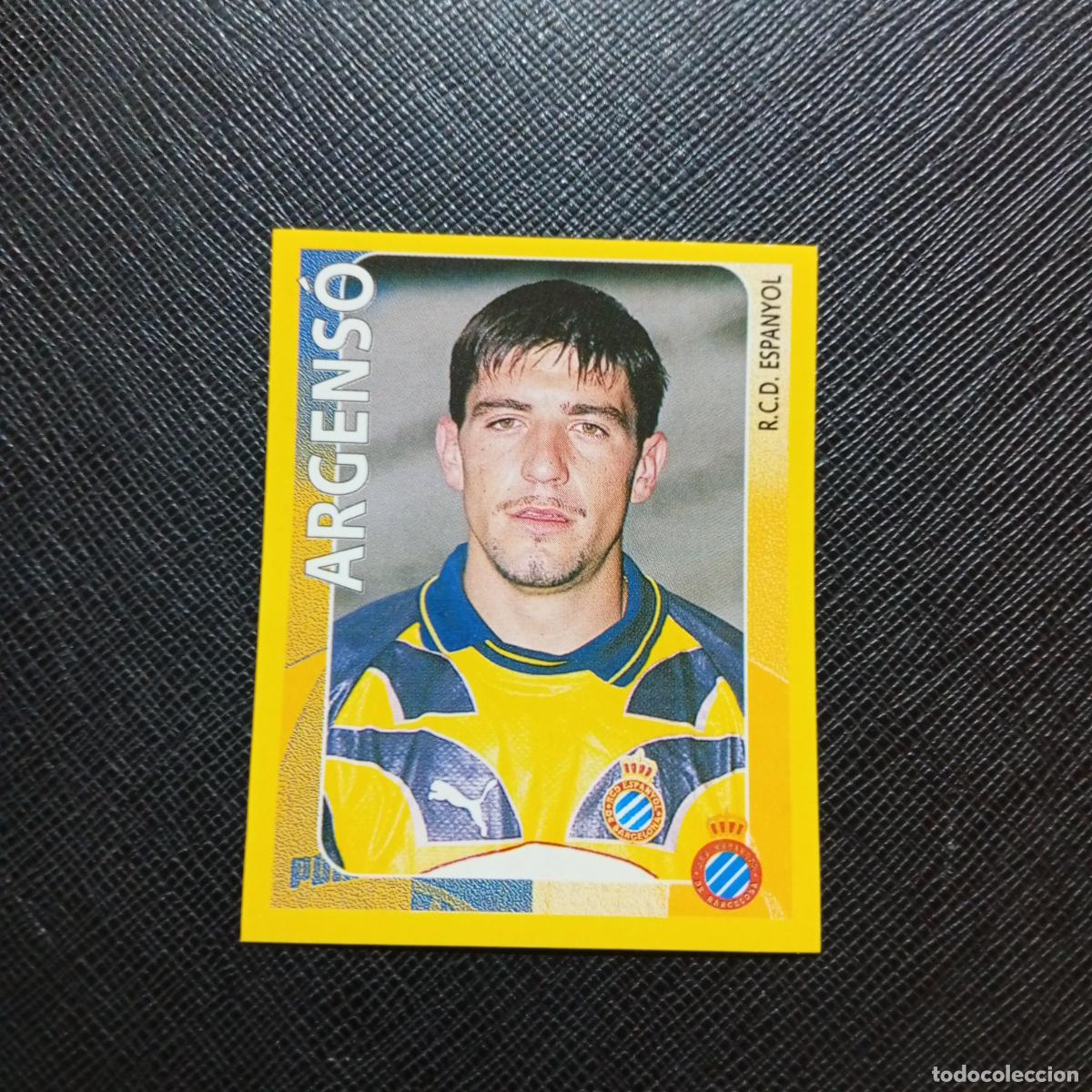 Cromos de f&uacute;tbol: 201 ARGENSO ESPA&Ntilde;OL PANINI SUPER CAMPEONATO 1998 1999 FUTBOL 98 99 - SIN PEGAR - A216 PG91