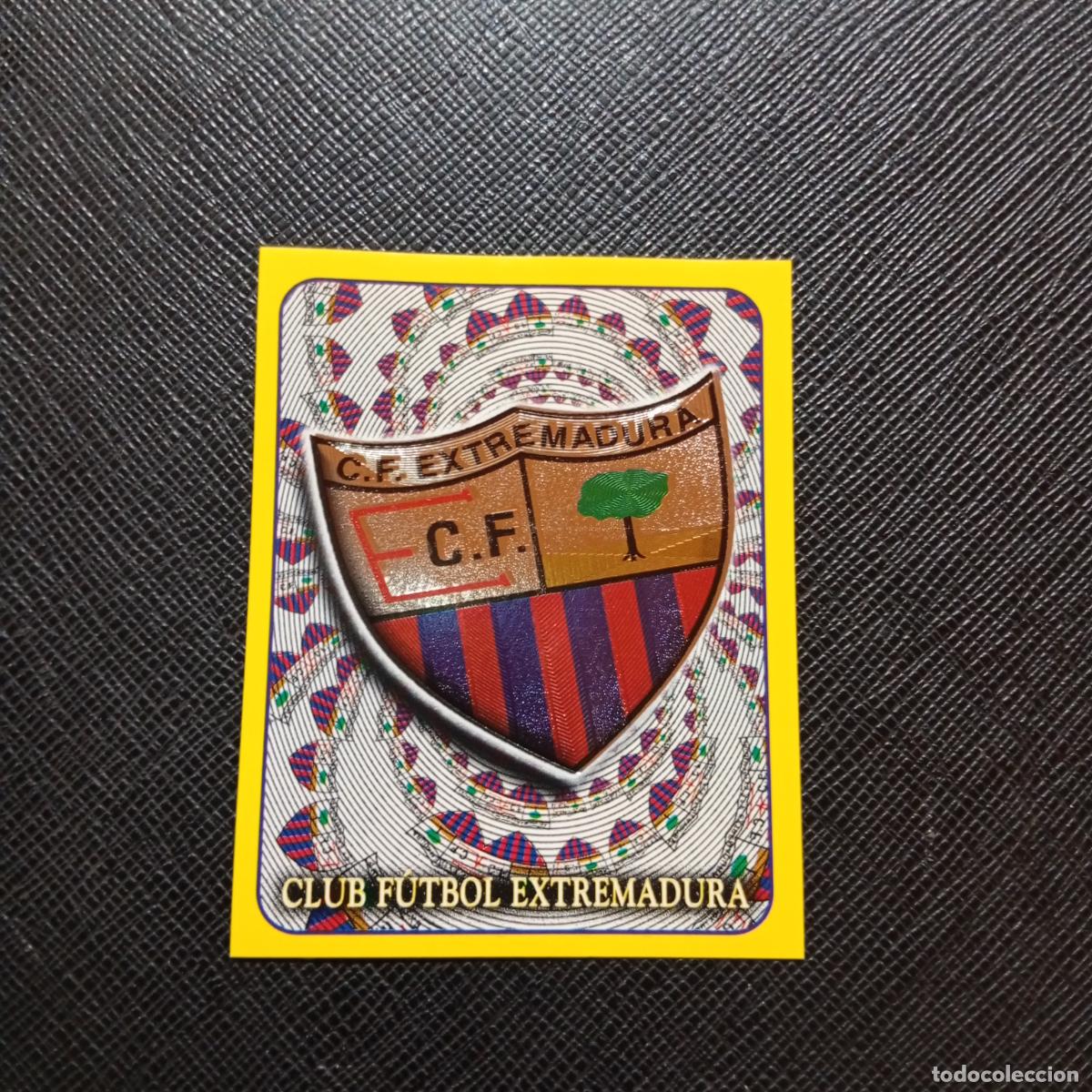 Cromos de f&uacute;tbol: 202 ESCUDO EXTREMADURA PANINI SUPER CAMPEONATO 1998 1999 FUTBOL 98 99 - SIN PEGAR - A216 PG91