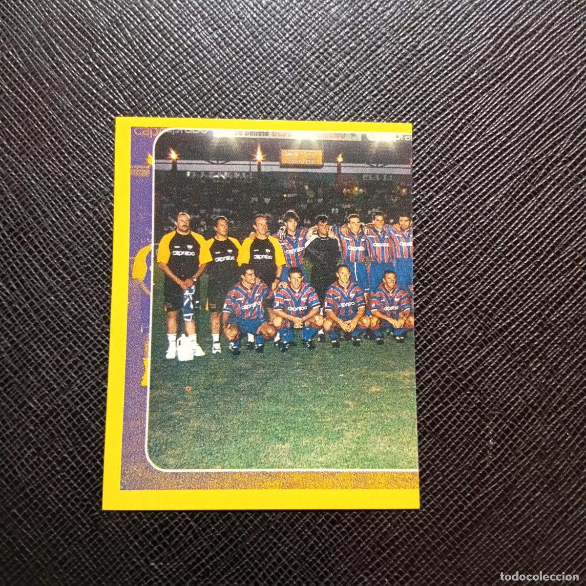 Cromos de f&uacute;tbol: 204 PLANTILLA EXTREMADURA PANINI SUPER CAMPEONATO 1998 1999 FUTBOL 98 99 - SIN PEGAR - A216 PG91