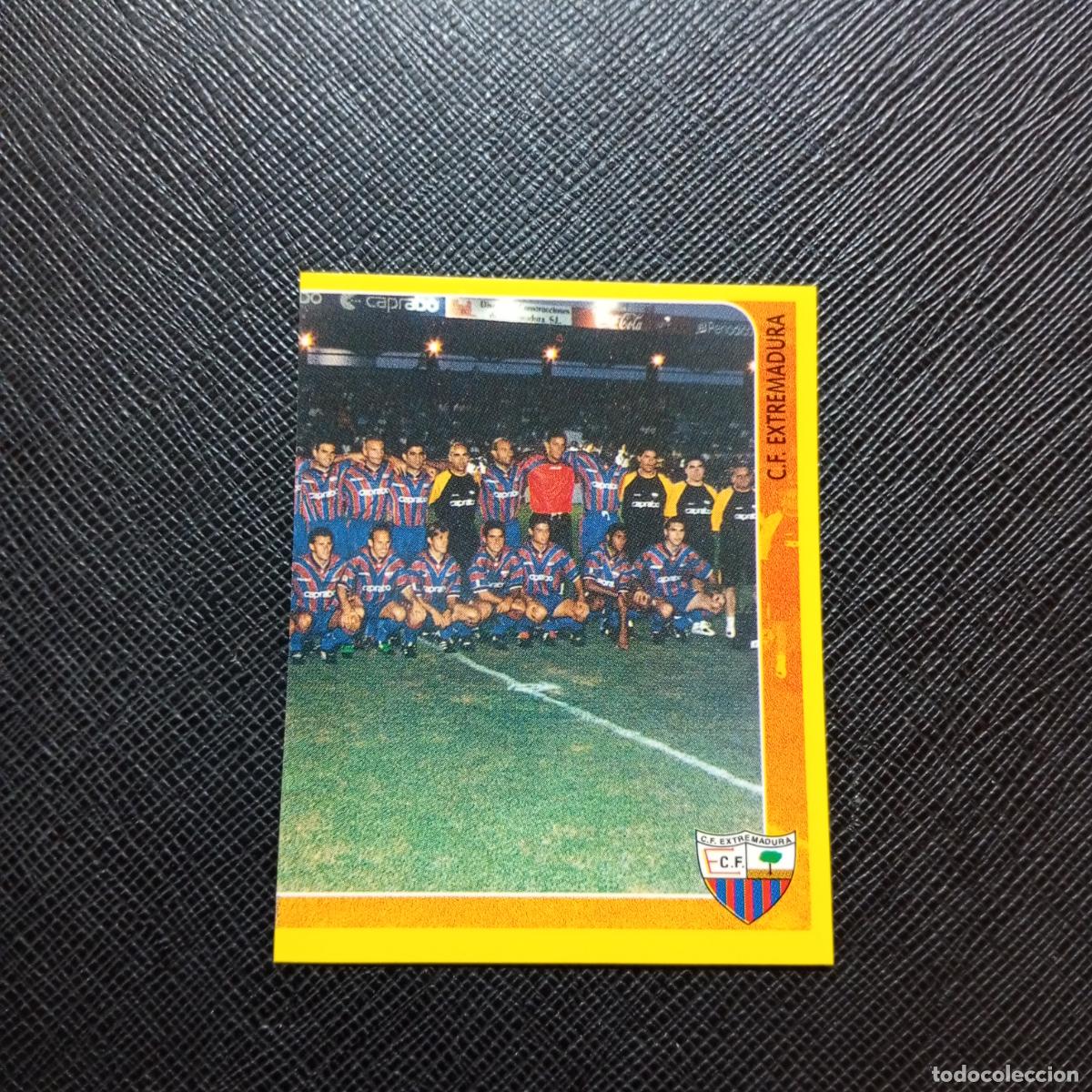 Cromos de f&uacute;tbol: 205 PLANTILLA EXTREMADURA PANINI SUPER CAMPEONATO 1998 1999 FUTBOL 98 99 - SIN PEGAR - A216 PG100