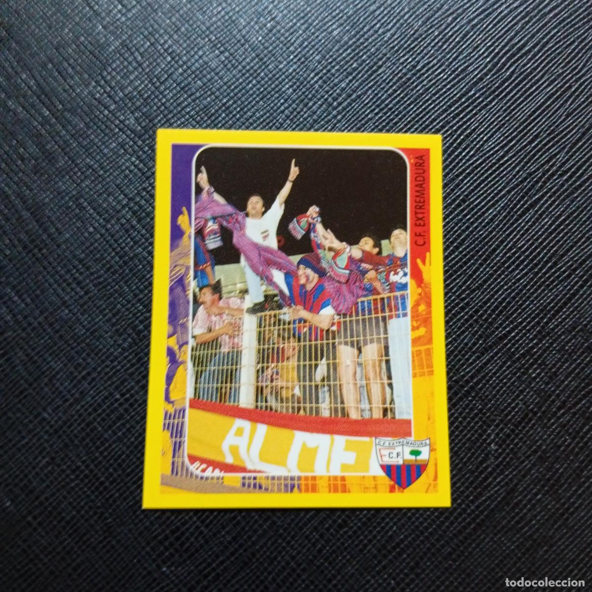 Cromos de f&uacute;tbol: 206 AFICION EXTREMADURA PANINI SUPER CAMPEONATO 1998 1999 FUTBOL 98 99 - SIN PEGAR - A216 PG100