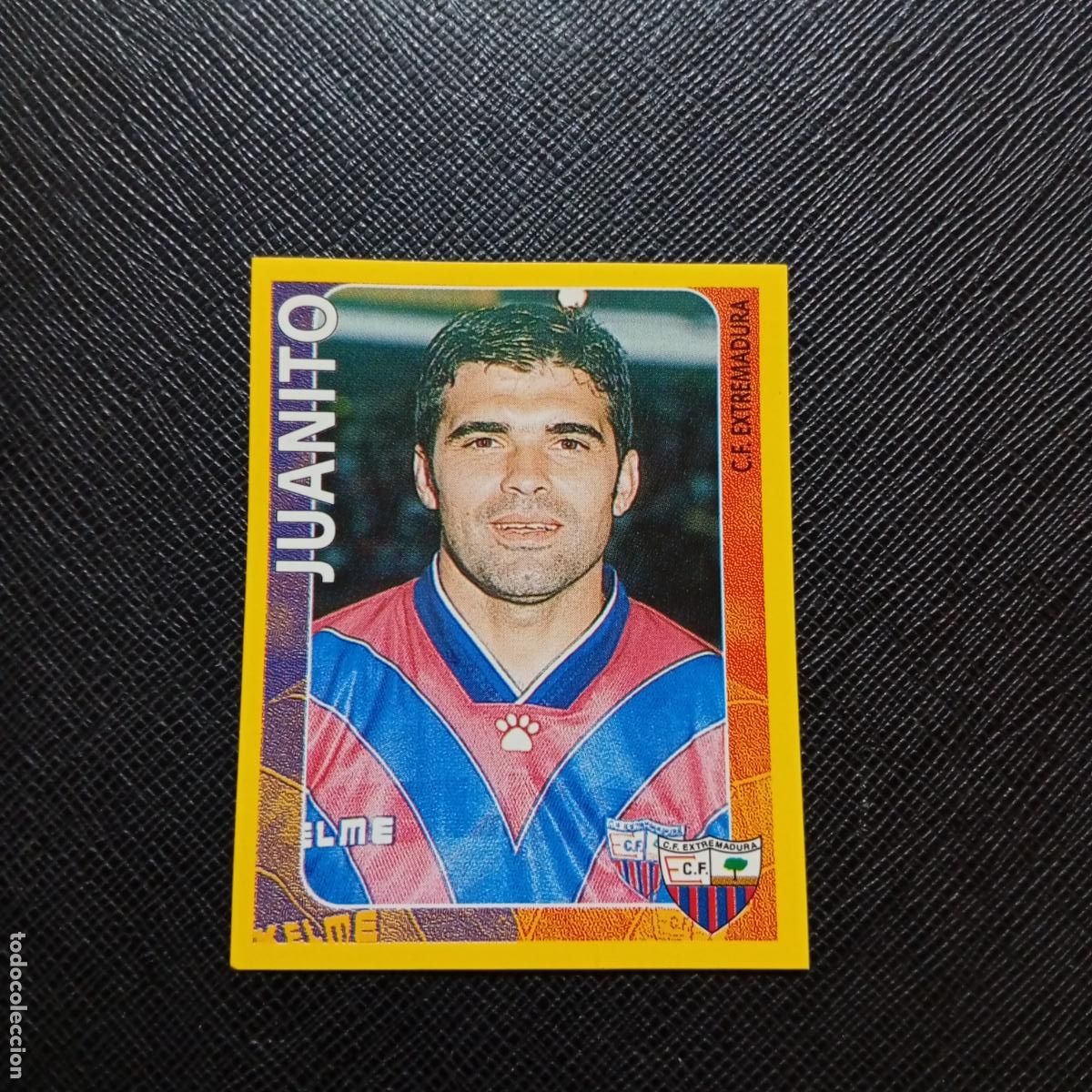 Cromos de f&uacute;tbol: 211 JUANITO EXTREMADURA PANINI SUPER CAMPEONATO 1998 1999 FUTBOL 98 99 - SIN PEGAR - A216 PG100