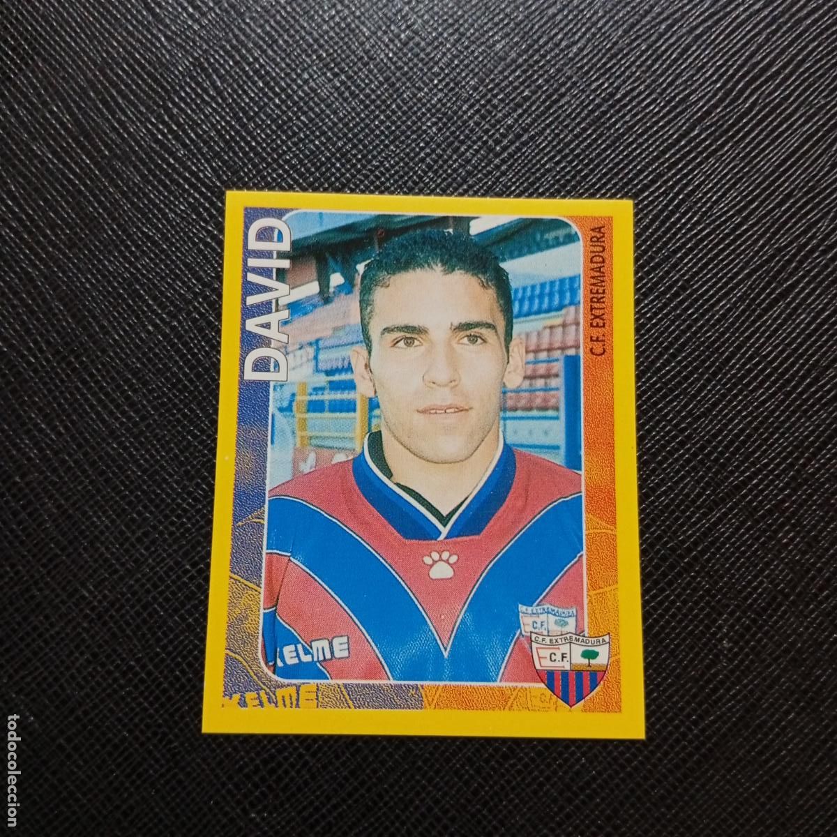 Cromos de f&uacute;tbol: 214 DAVID EXTREMADURA PANINI SUPER CAMPEONATO 1998 1999 FUTBOL 98 99 - SIN PEGAR - A216 PG100