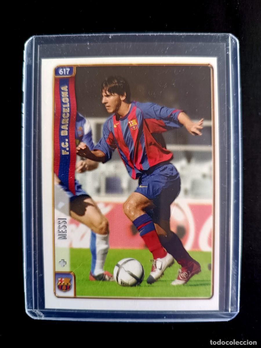 Fu&szlig;ball-Sticker: 617 MESSI, ROOKIE CARD - F.C. BARCELONA - MUNDICROMO 2004/05 - NUEVO