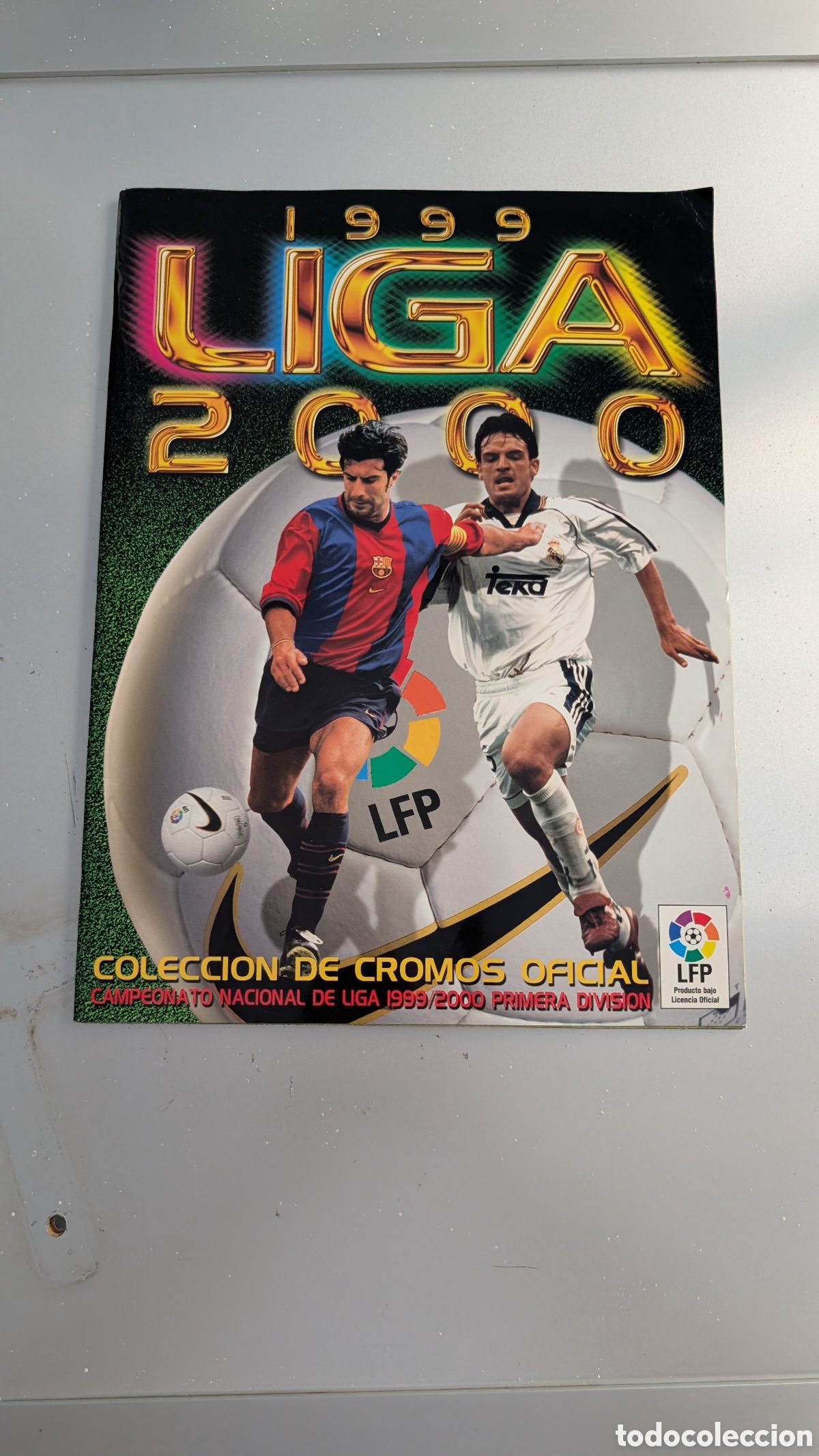 Cartes &agrave; collectionner de Football: ALBUM LIGA ESTE 1999/00 99 00 BASTANTE COMPLETO CON 30 FICHAJES, PERFECTO ESTADO