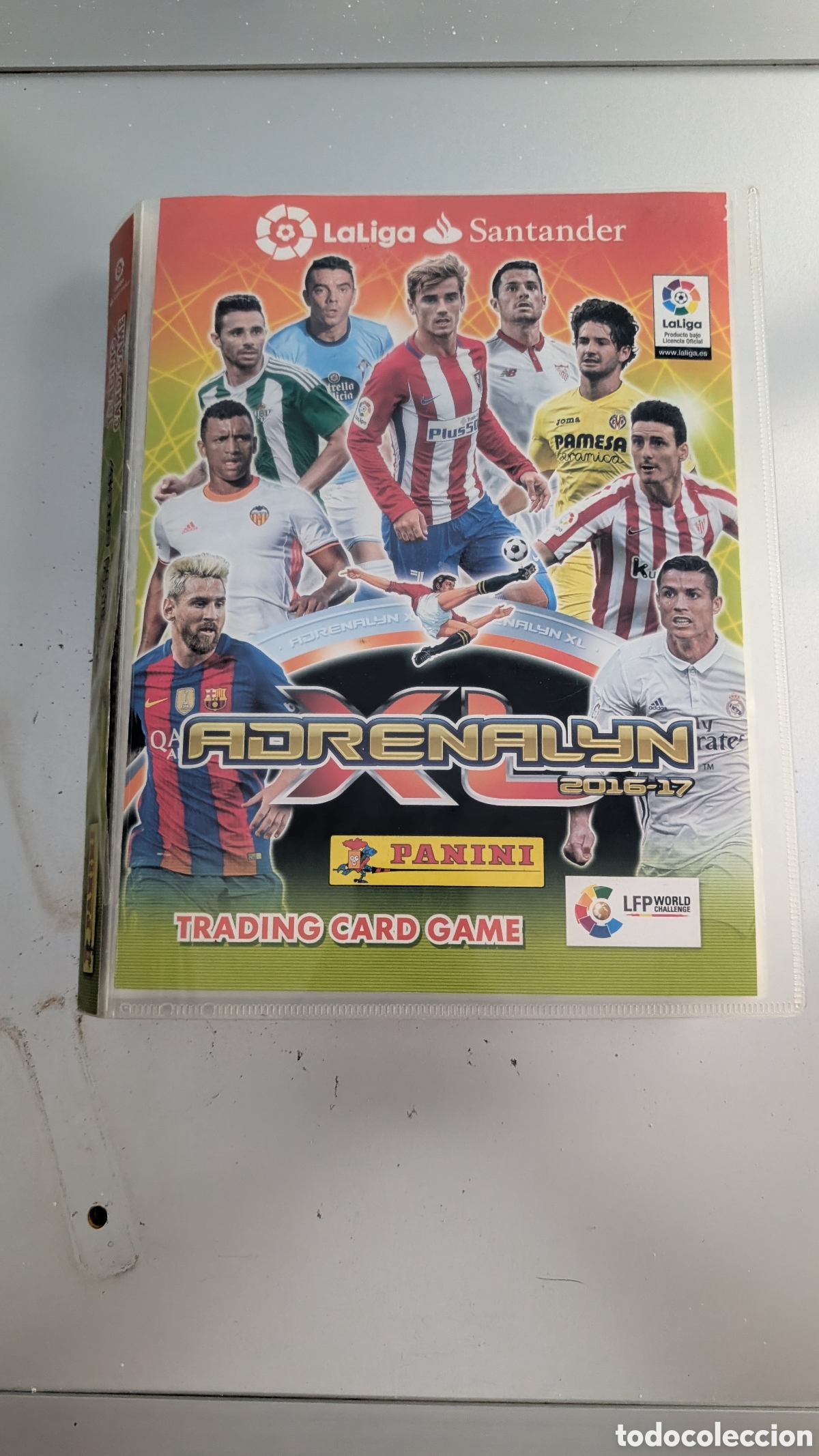 Fu&szlig;ball-Sticker: COLECCION COMPLETA ADRENALYN XL LIGA 2016/17 16 17 PANINI TODO LO EDITADO BUEN ESTADO