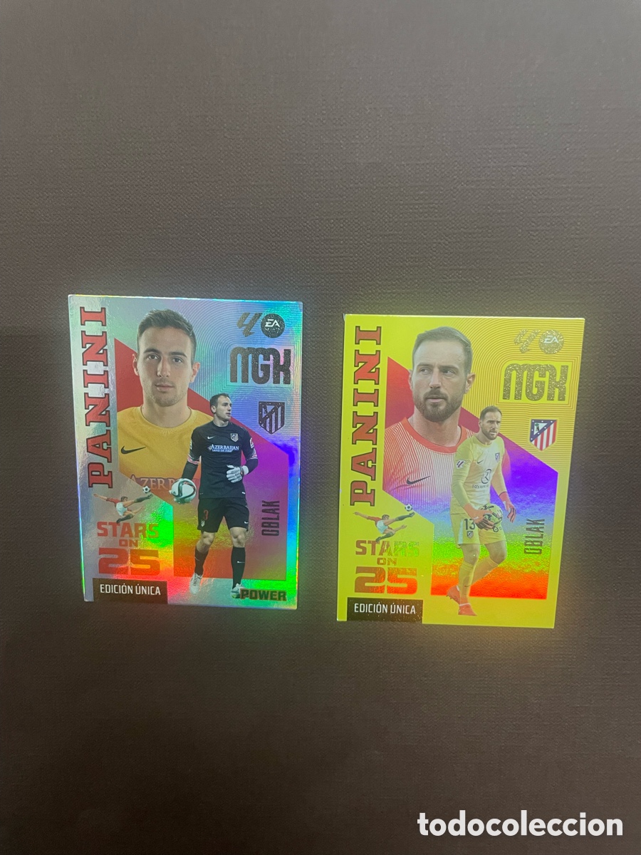 Cromos de f&uacute;tbol: Megacracks Stars One 25 Oblack Power Y Normal