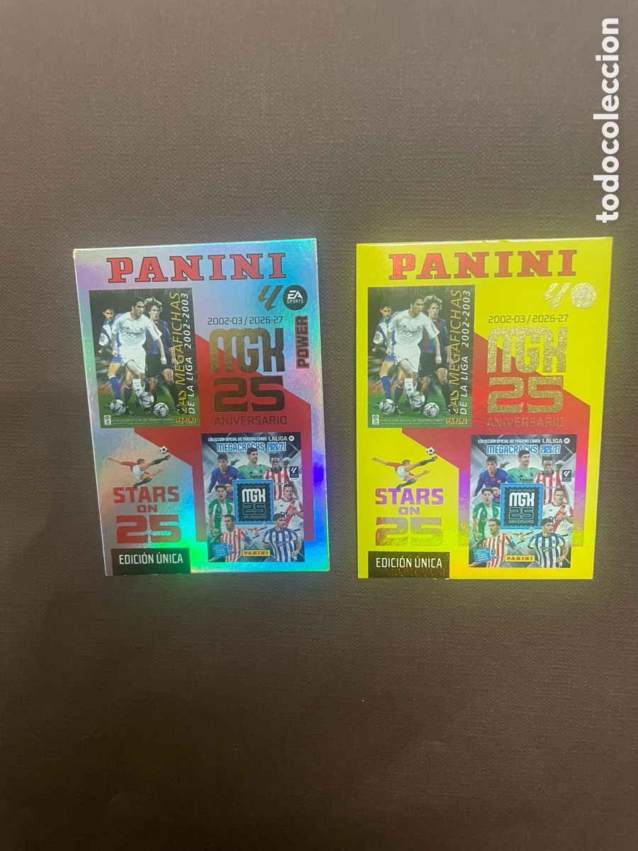 Cromos de f&uacute;tbol: Megacracks Stars on 25 Aniversario Forjando Leyendas