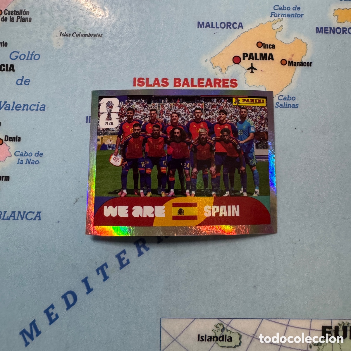 Cartes &agrave; collectionner de Football: Alineaci&oacute;n n&uacute;mero 13 Bis de Espa&ntilde;a Actualizaci&oacute;n cromo panini Mundial Fifa World Cup 2026