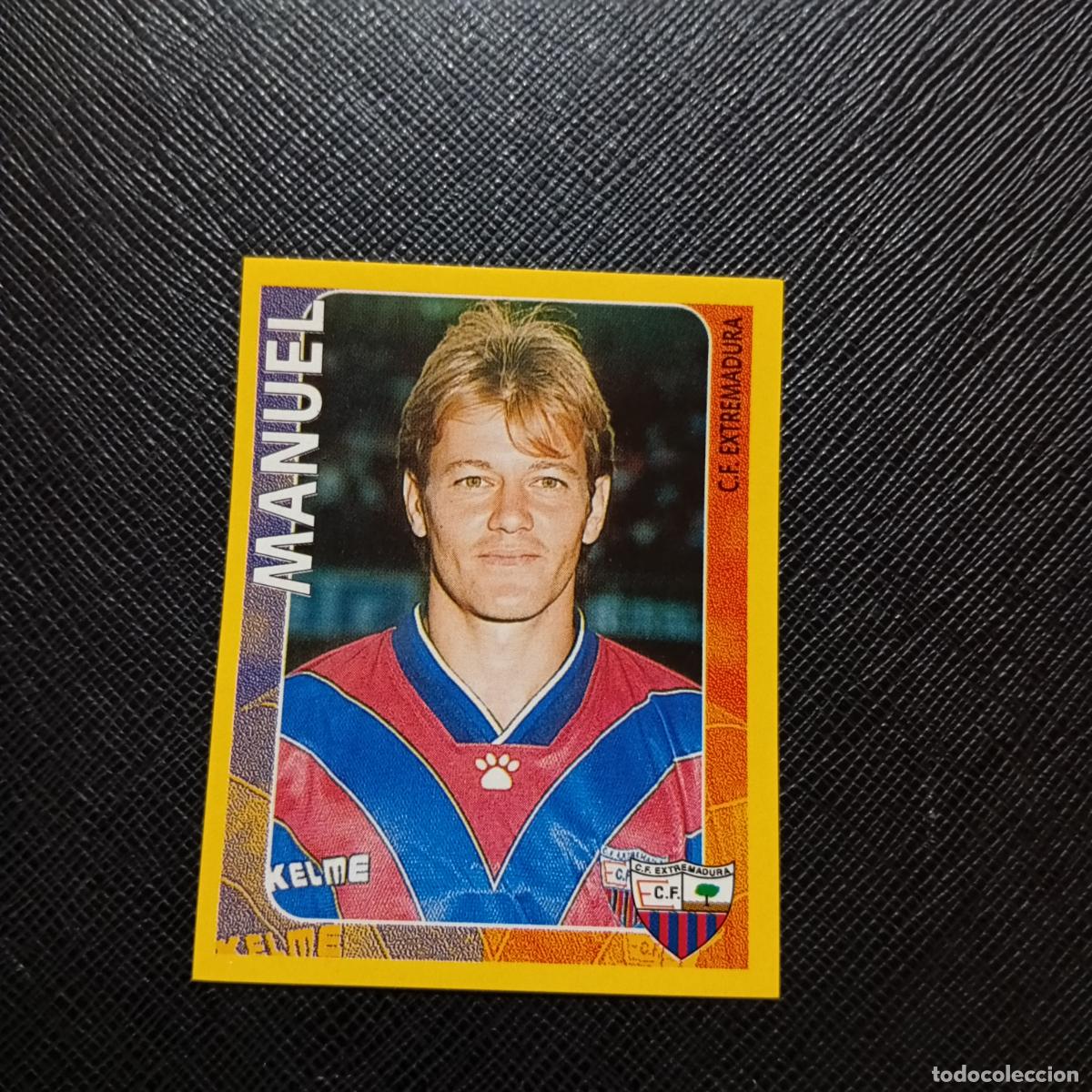 Cromos de f&uacute;tbol: 224 MANUEL EXTREMADURA PANINI SUPER CAMPEONATO 1998 1999 FUTBOL 98 99 - SIN PEGAR - A216 PG109