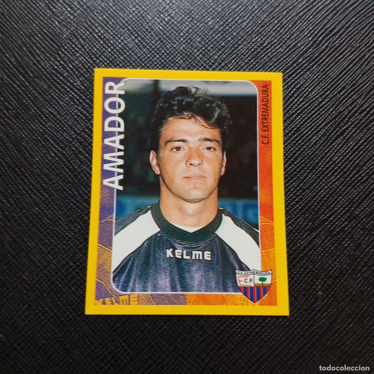 Cromos de f&uacute;tbol: 226 AMADOR EXTREMADURA PANINI SUPER CAMPEONATO 1998 1999 FUTBOL 98 99 - SIN PEGAR - A216 PG109