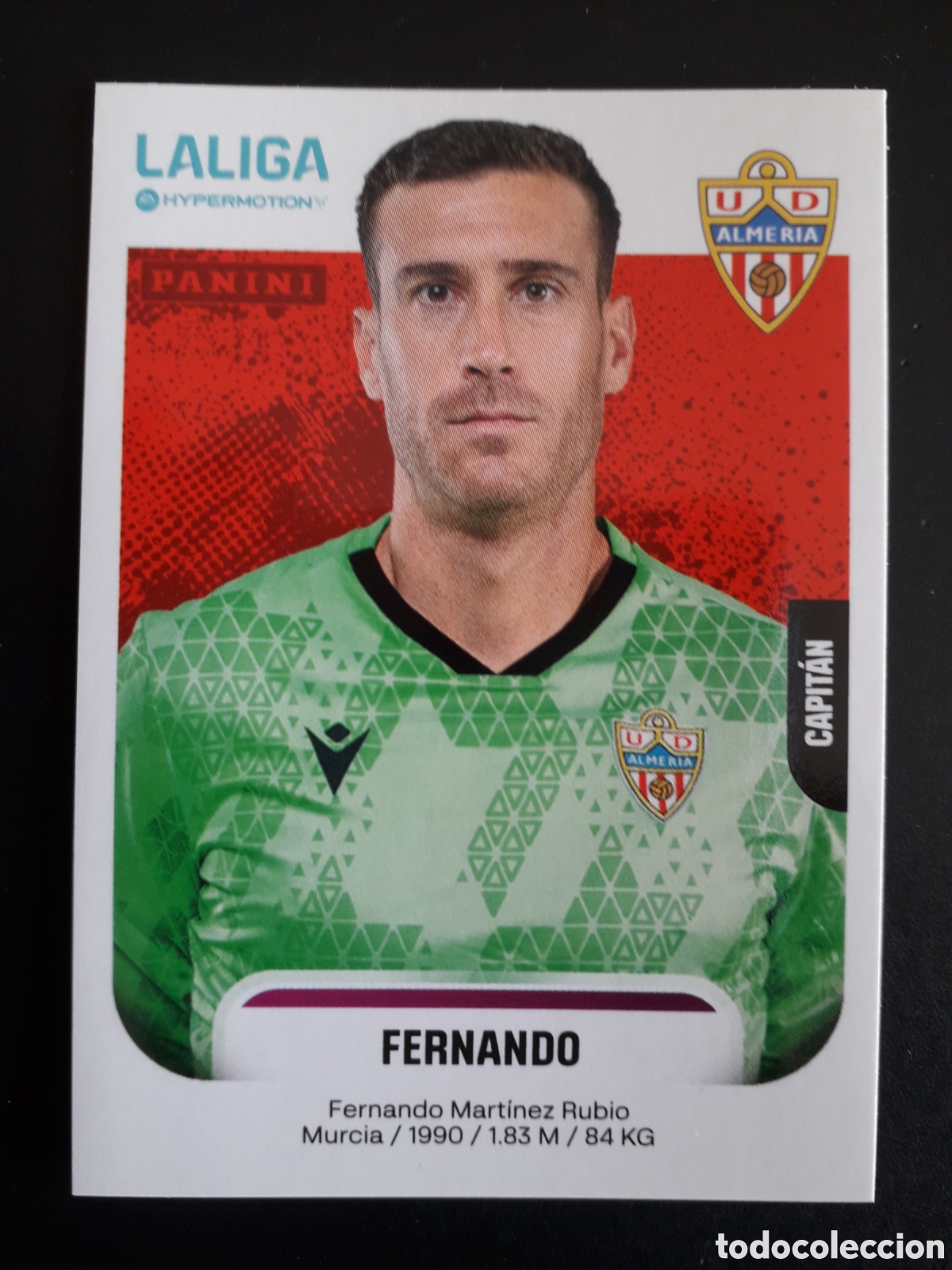 Cromos de Futebol: FERNANDO ALMER&Iacute;A N&deg; 24 LALIGA HYPERMOTION 25 26 2025 2026 PANINI SIN PEGAR PEDIDO M&Iacute;NIMO 3&euro;