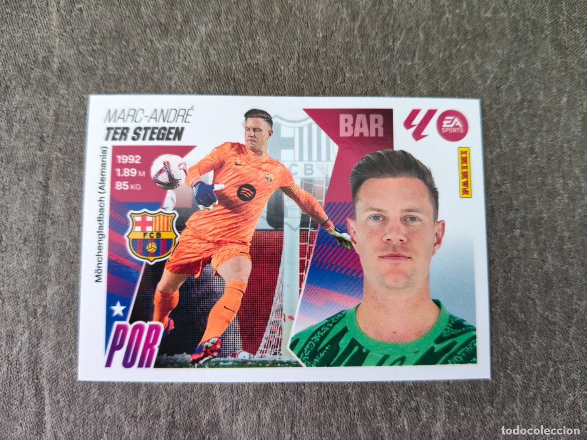 Cromos de f&uacute;tbol: Cromo 3 MARC-ANDR&Eacute; TER STEGEN FC BARCELONA. Colecci&oacute;n LALIGA F&uacute;tbol 2025-2026 PANINI Nuevo