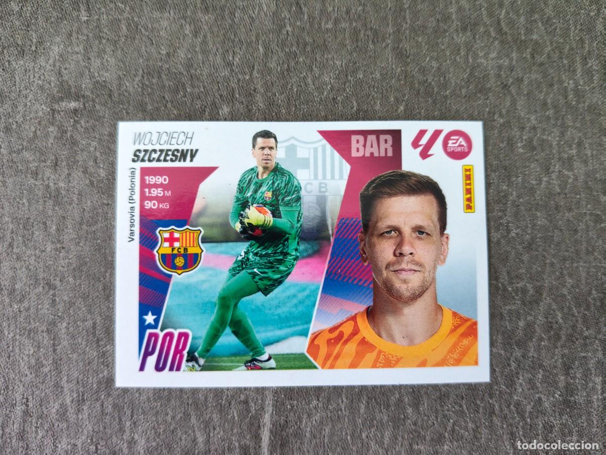 Figurine di Calcio: Cromo 4 WOJCIECH SZCZESNY FC BARCELONA. Colecci&oacute;n LALIGA F&uacute;tbol 2025-2026 PANINI Nuevo