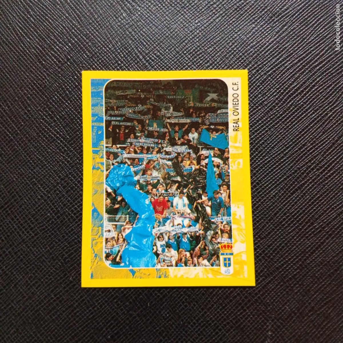Fu&szlig;ball-Sticker: 256 AFICION OVIEDO PANINI SUPER CAMPEONATO 1998 1999 FUTBOL 98 99 - SIN PEGAR - A216 PG118