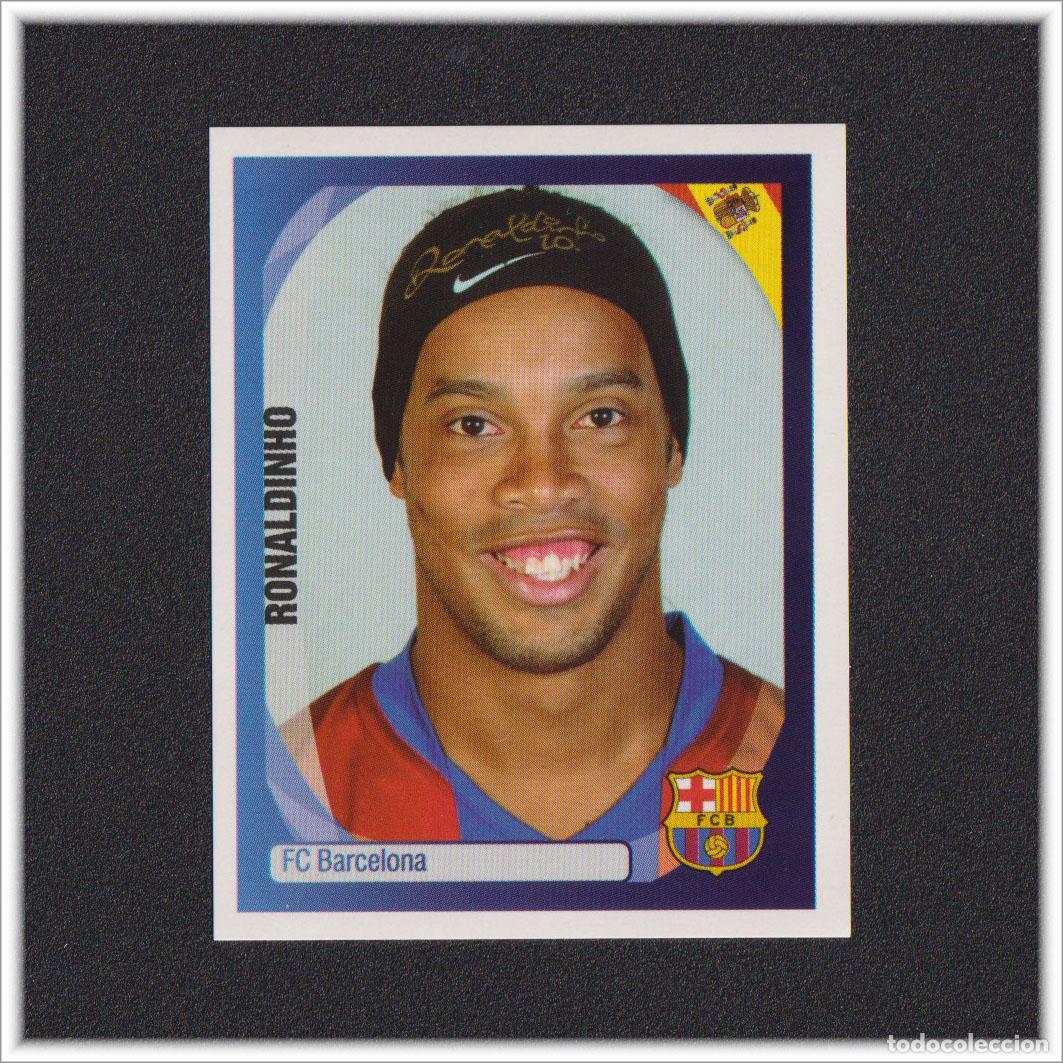 Fu&szlig;ball-Sticker: UEFA CHAMPIONS LEAGUE 2007 2008 07 08 PANINI RONALDINHO BARCELONA 55 BAR&Ccedil;A COLECCI&Oacute;N LIGA CAMPEONES