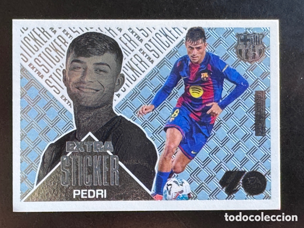 Fu&szlig;ball-Sticker: Pedri Extra Sticker Plata Barcelona Liga Este 2026/27